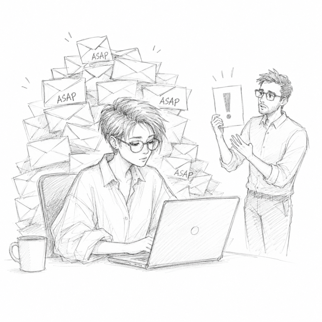 OK on Friday blog
Most Urgency Is the Discomfort of Waiting